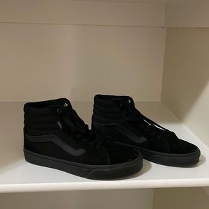 Vans Black High Top Shoes